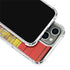 Spain Flag Dark Wood iPhone 15 Pro Max Clear Case